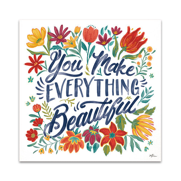 Happy Thoughts V Wall Art Print
