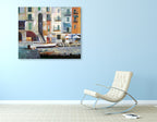 Harbor on the wall