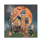Haunted Villa Wall Art Print