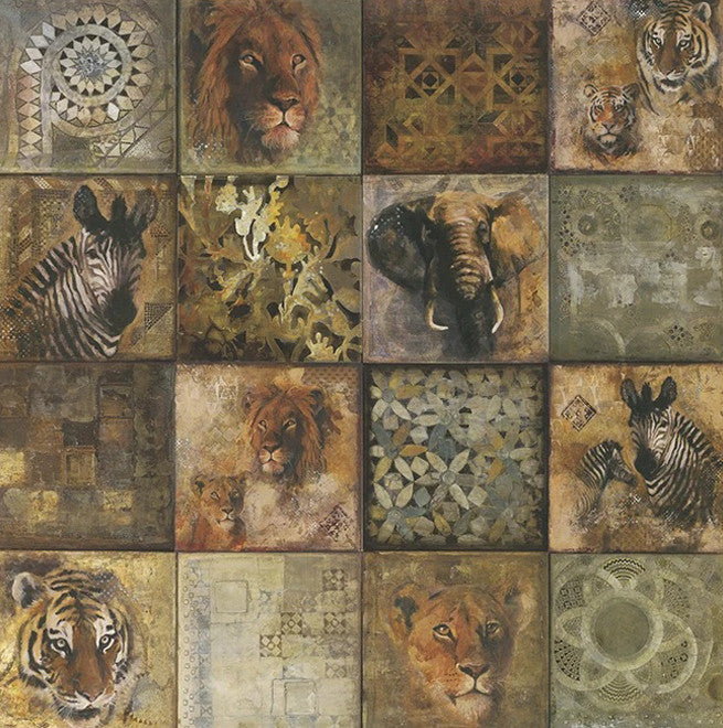 Heartland African Animals Wall Art Print