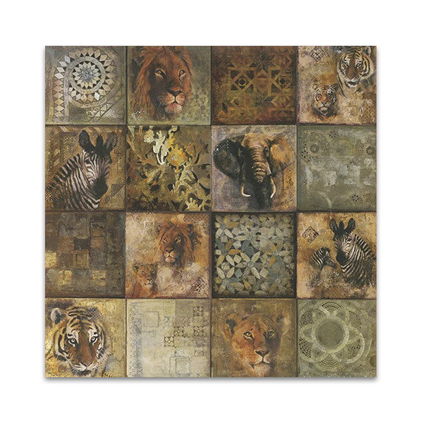 Heartland African Animals Wall Art Print
