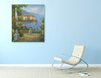 Heaven on Earth on the wall