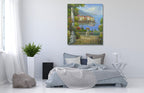 Heaven on Earth on the wall