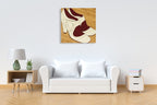 Heels Wall Art Print on the wall