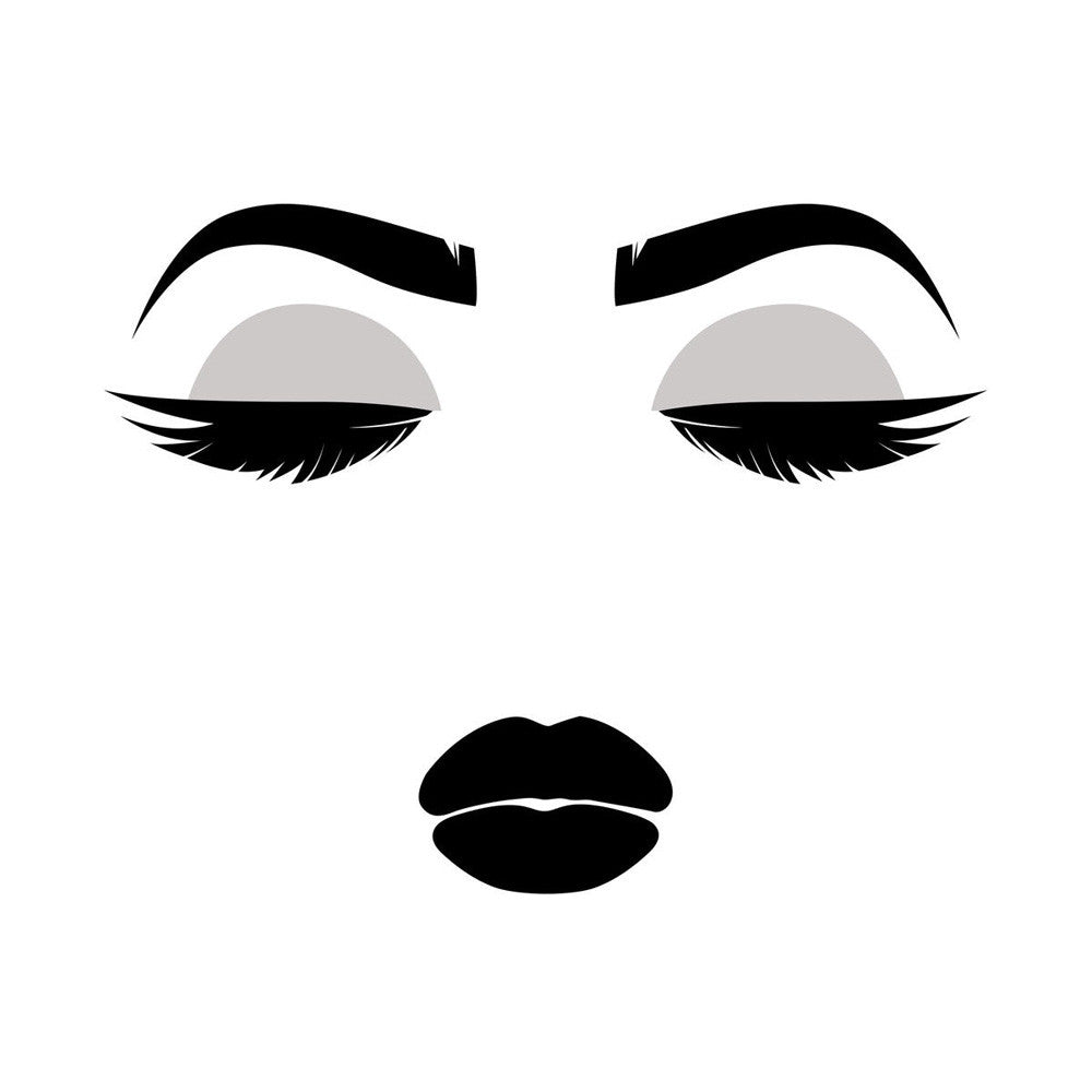 Her Face Wall Art Print