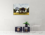 Hidden Beauty Wall Art Print on the wall