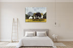 Hidden Beauty Wall Art Print on the wall