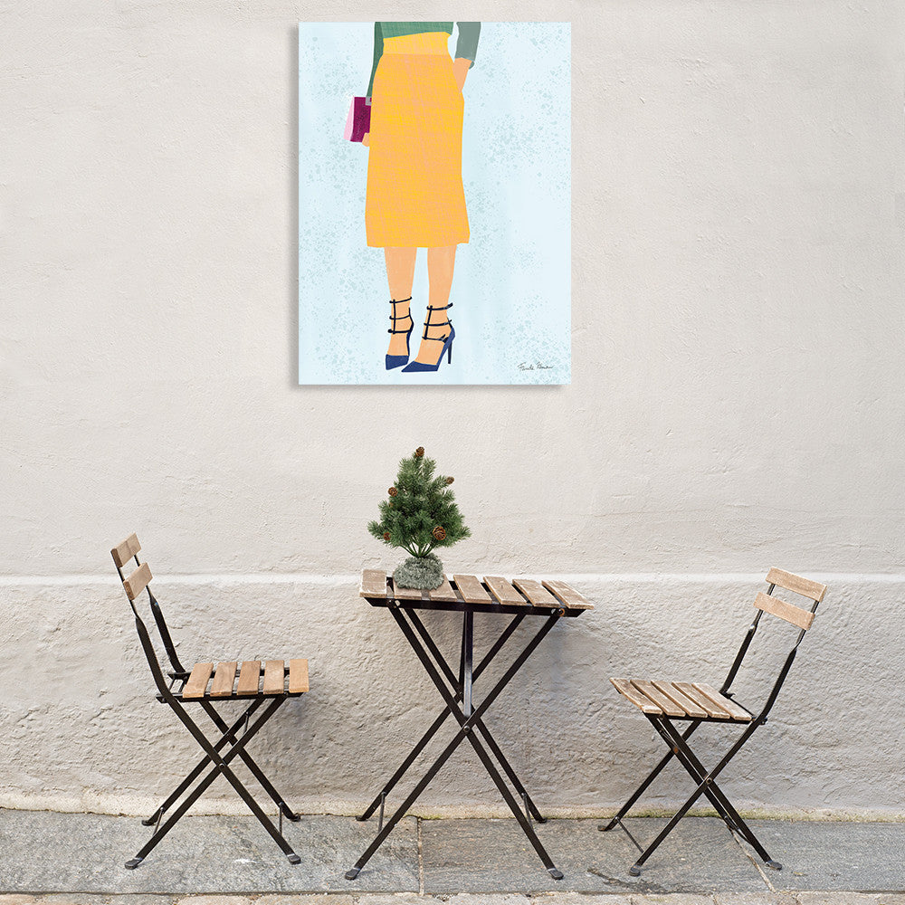High Fashion I Wall Art Print on the wall