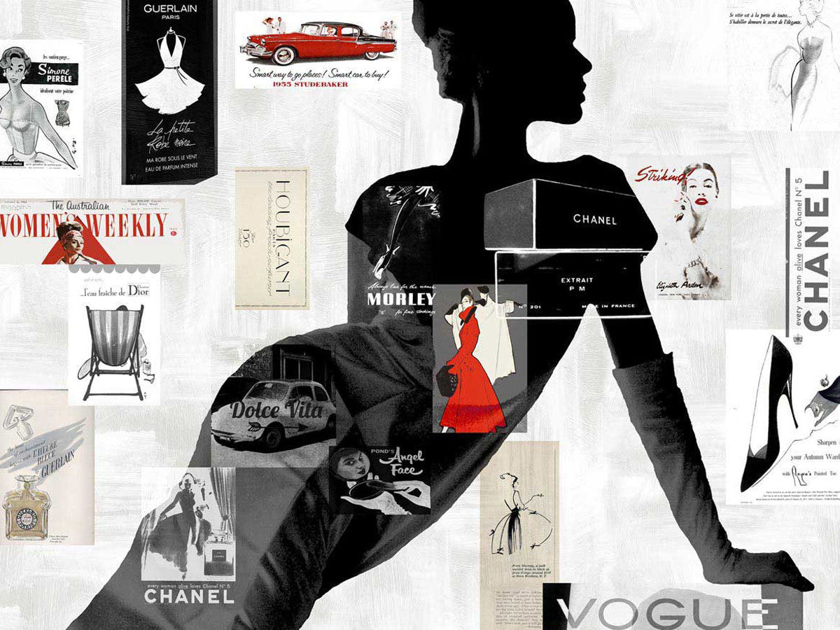 High Fashion Woman I Wall Art Print