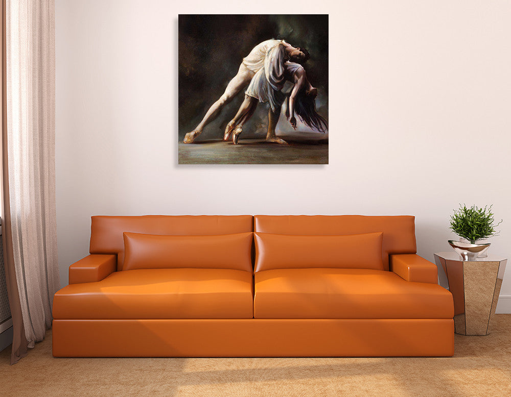 Hold Me Wall Art Print on the wall