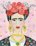 Homage to Frida Wall Art Print