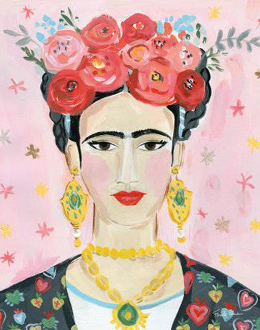 Homage to Frida Wall Art Print