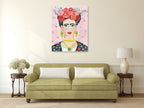 Homage to Frida Wall Art Print on the wall