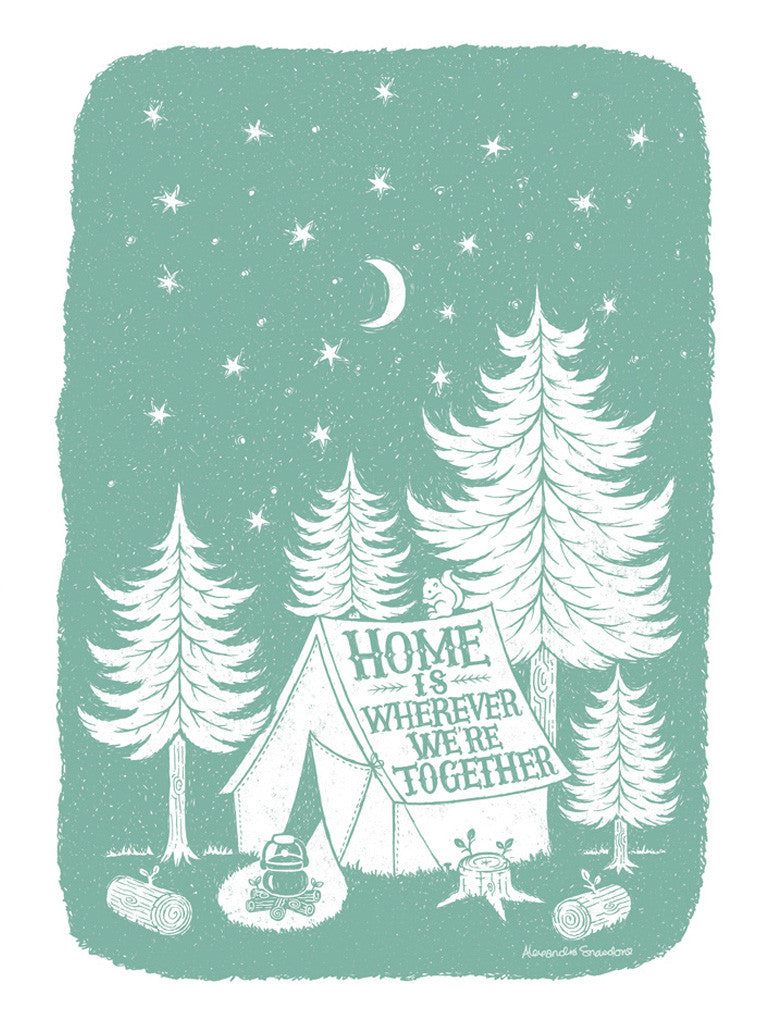 Home Together Wall Art Print 