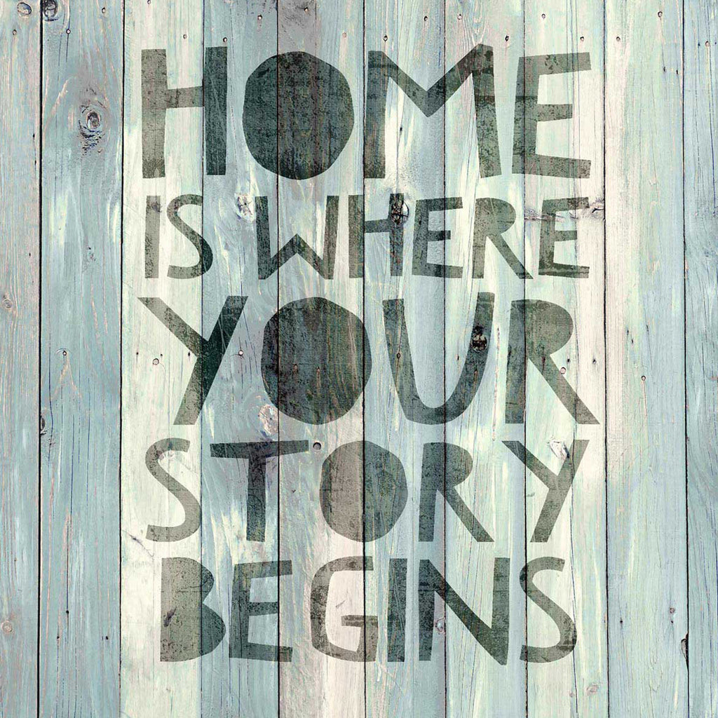 Home is Where Wall Art Print