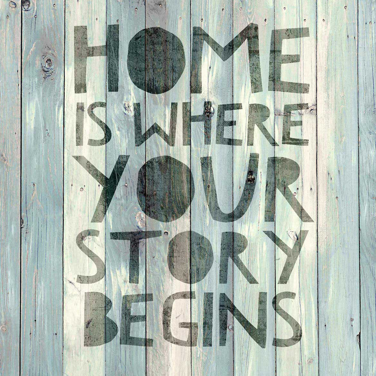 Home is Where Wall Art Print