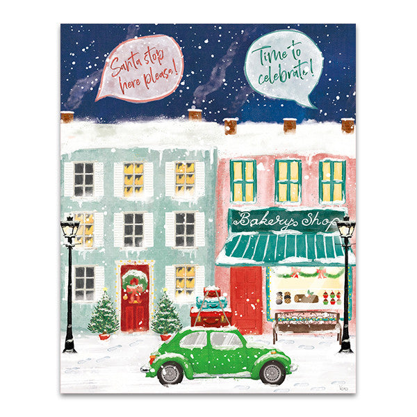 Hometown Holiday II Wall Art Print