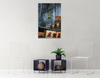 Hong Kong Backstreet I Wall Art Print on the wall