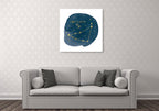 Horoscope Capricorn Wall Art Print on the wall