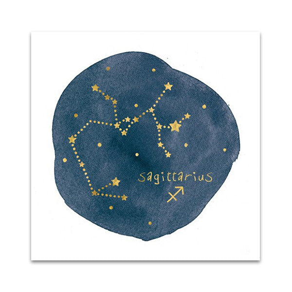 Horoscope Sagittarius Wall Art Print