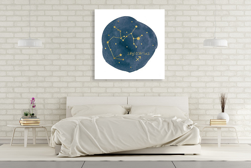 Horoscope Sagittarius Wall Art Print