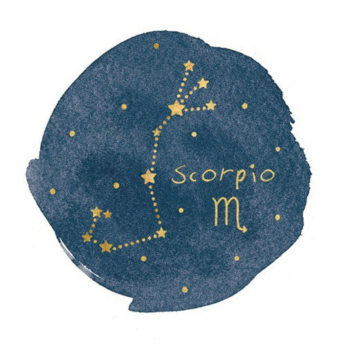 Horoscope Scorpio Wall Art Print