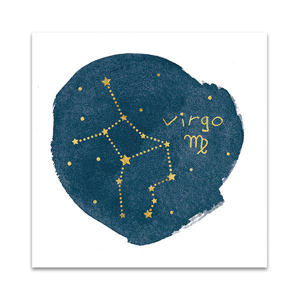 Horoscope Virgo Wall Art Print