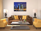 Hudson River New York City Wall Print on the wall