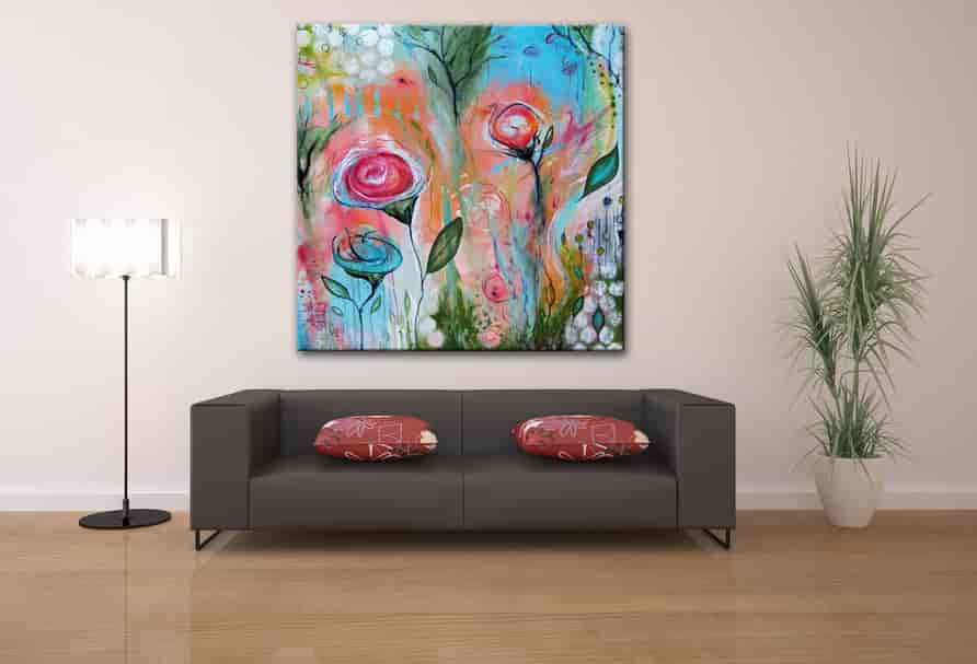 Nathalie Vachon | Grow Love on the wall