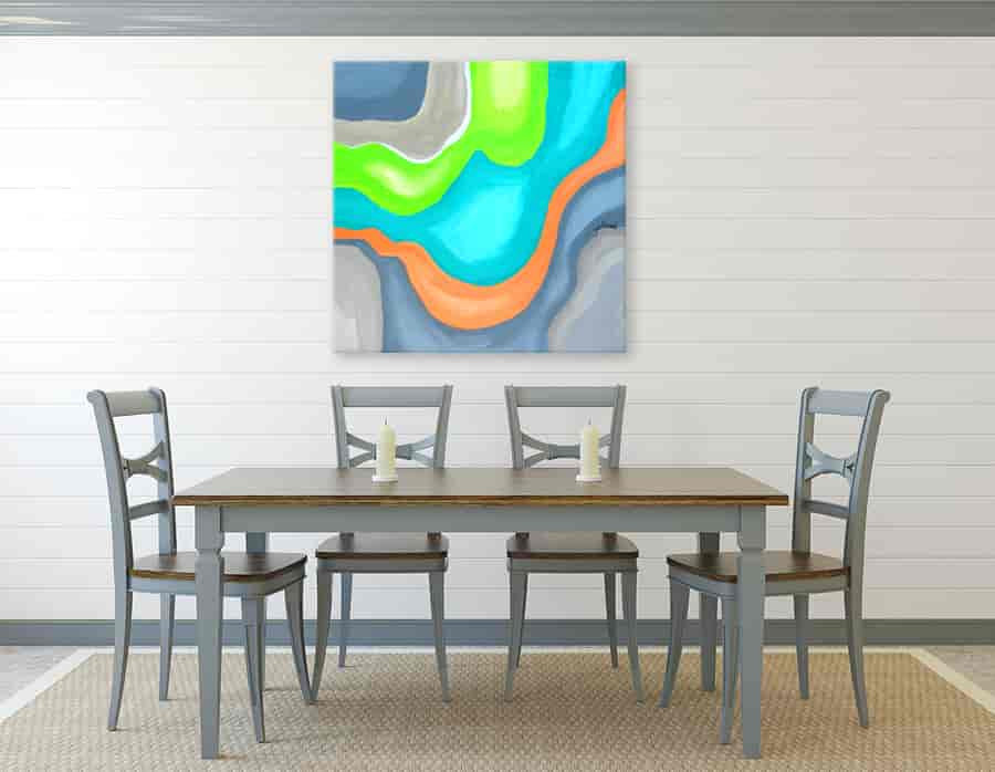 Julie Ahmad | Quick Sand on the wall