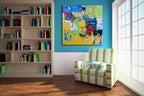 Brooke Howie | Green Yellow Red II on the wall