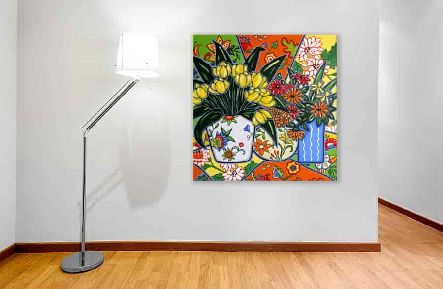 Brooke Howie | Poppies And Daisies on the wall