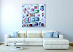 Brooke Howie | White Abstract 1 on the wall