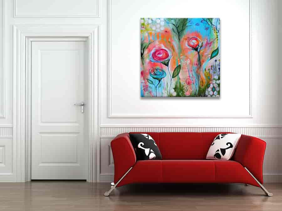 Nathalie Vachon | Grow Love on the wall