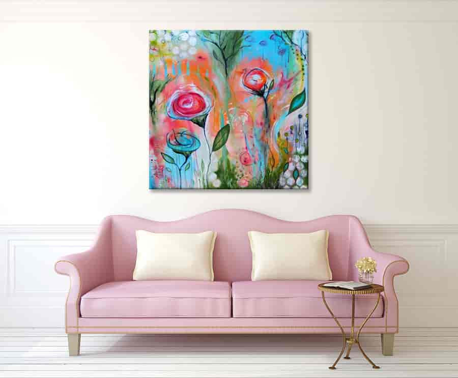 Nathalie Vachon | Grow Love on the wall