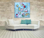Brooke Howie | White Abstract 2 on the wall