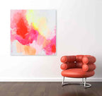 Julie Ahmad | Orange-You-Glad on the wall