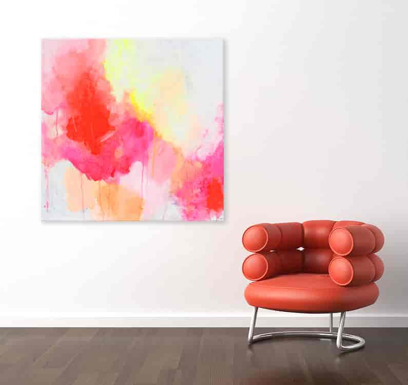 Julie Ahmad | Orange-You-Glad on the wall