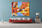 Anne Schwartz | Approaching Murano on the wall