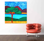 Roman Pine in Summer on the wall