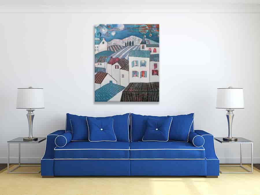 Nathalie Vachon | August in Provence on the wall