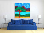 Roman Pine in Summer on the wall