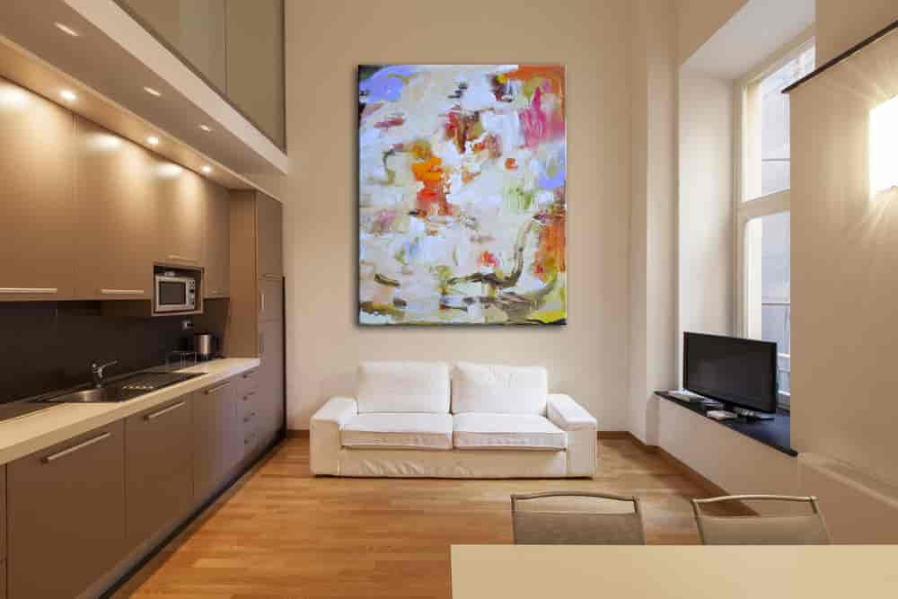 Anne Schwartz | Venetian Ascendance on the wall