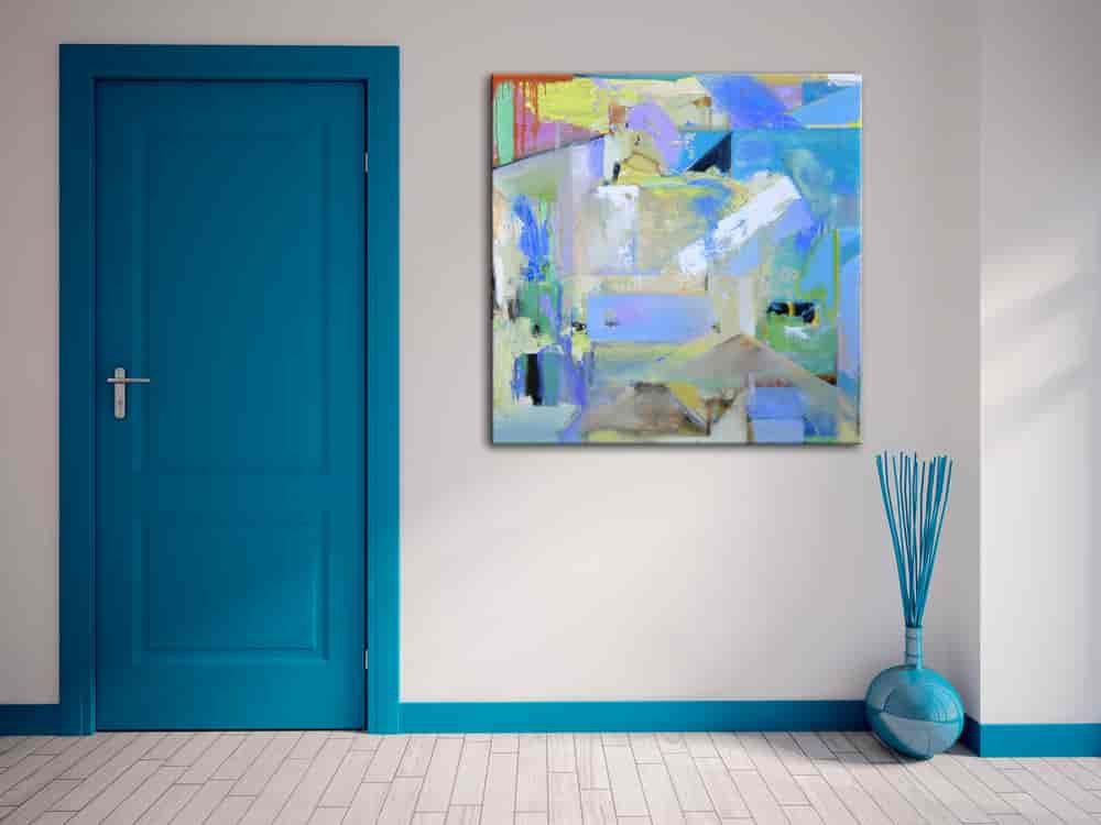 Anne Schwartz | Tyrrhenian Sea on the wall
