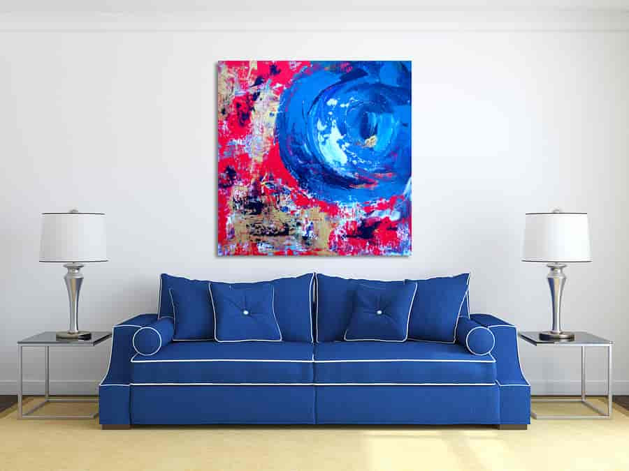 Brooke Howie | Blue Moon 1 on the wall