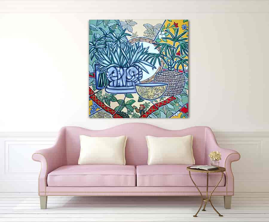Brooke Howie | Elephant Vase on the wall