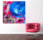 Brooke Howie | Blue Moon 1 on the wall
