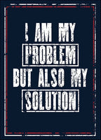 I Am the Solution Wall Art Print