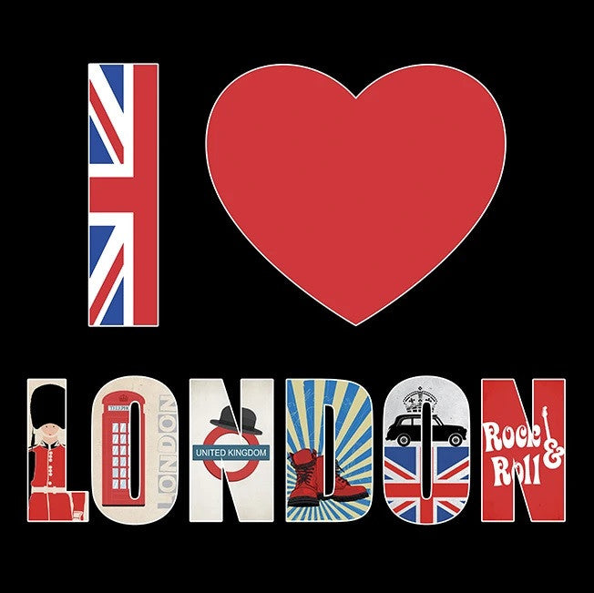 I Love London Wall Art Print