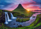 Iceland Kirkjufell Waterfall Wall Print
